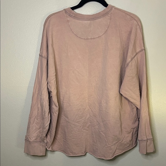 Aerie Pink Crew Neck Sweater - Picture 5 of 5